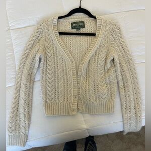 Beige American Eagle cardigan